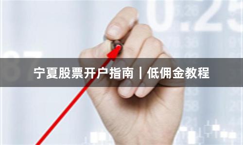 宁夏股票开户指南|低佣金教程
